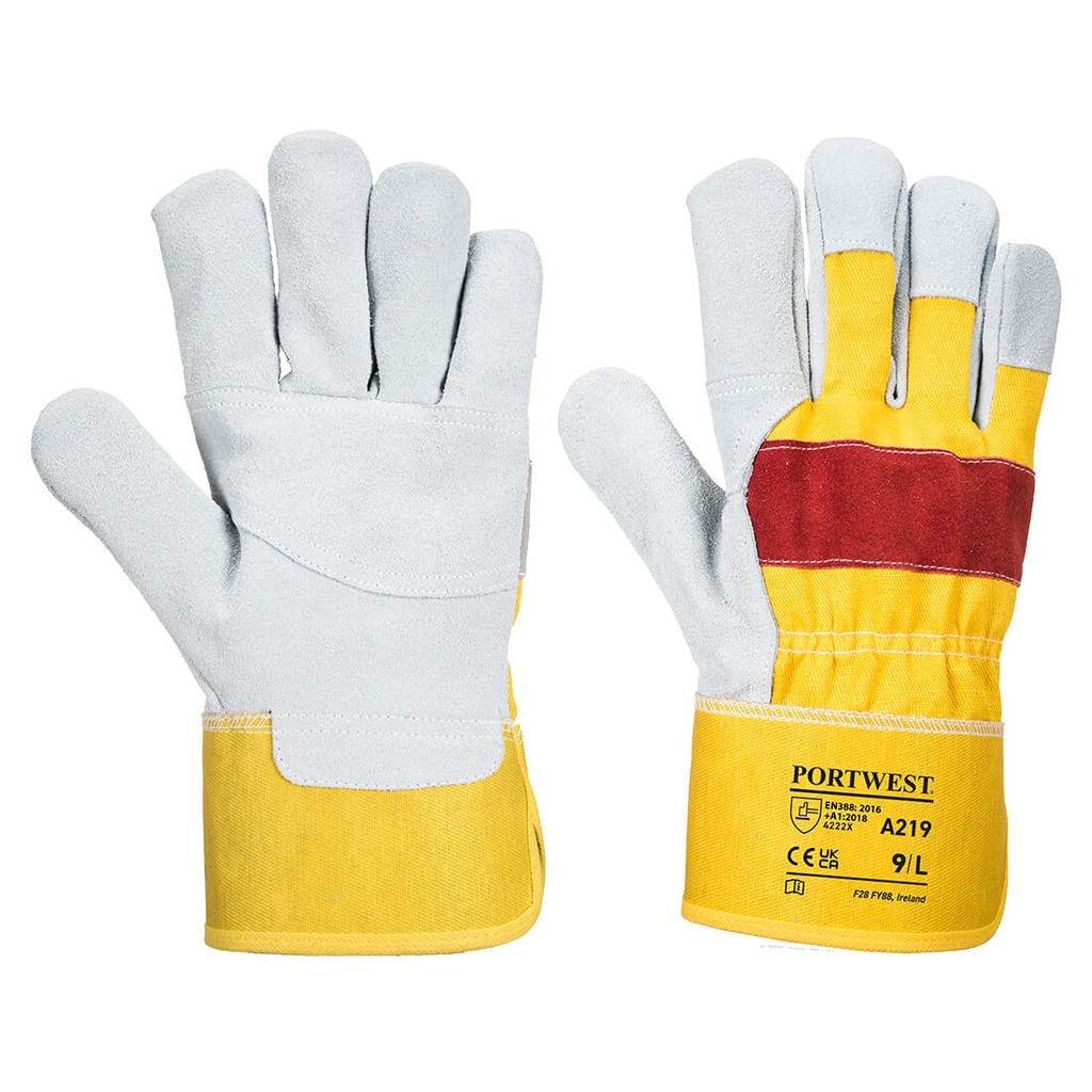 Portwest A219 Classic Chrome Rigger Glove