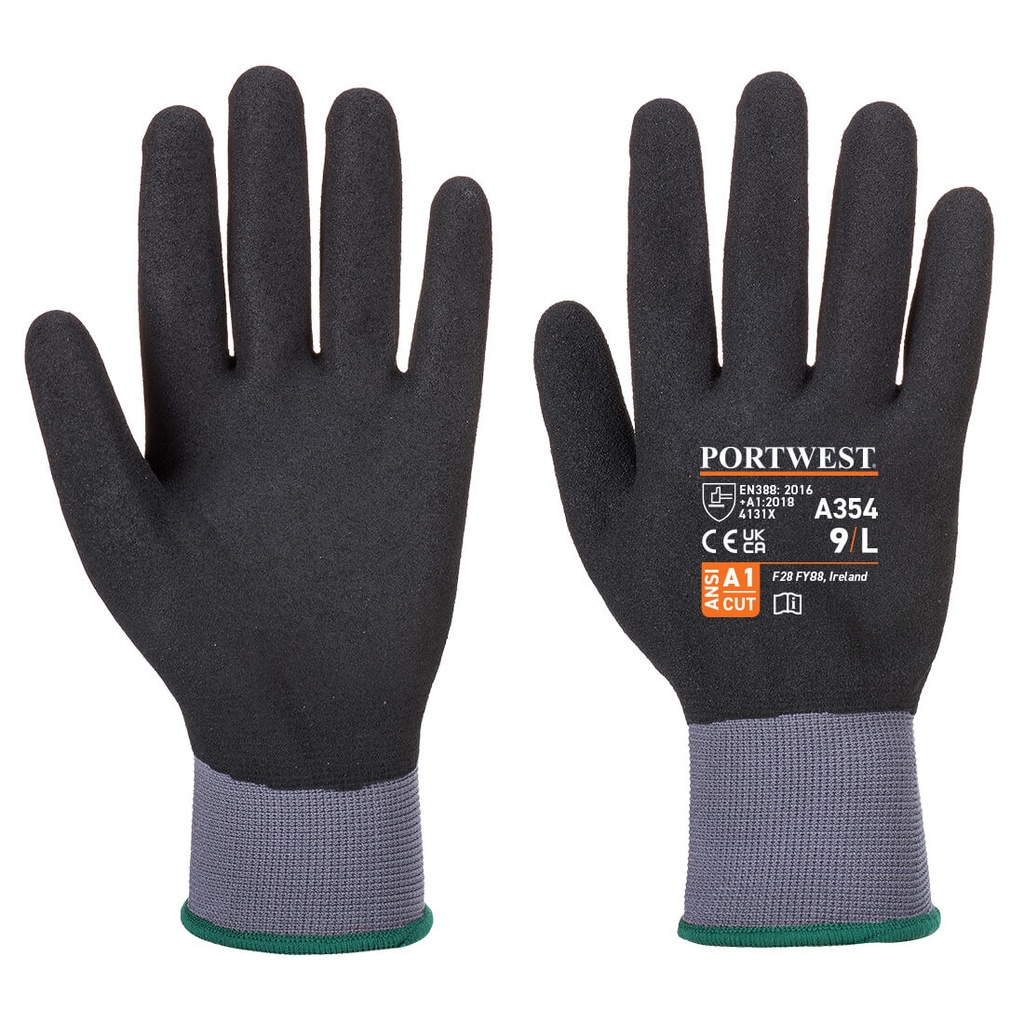 Portwest A354 DermiFlex Ultra Pro Glove - Nitrile Sandy