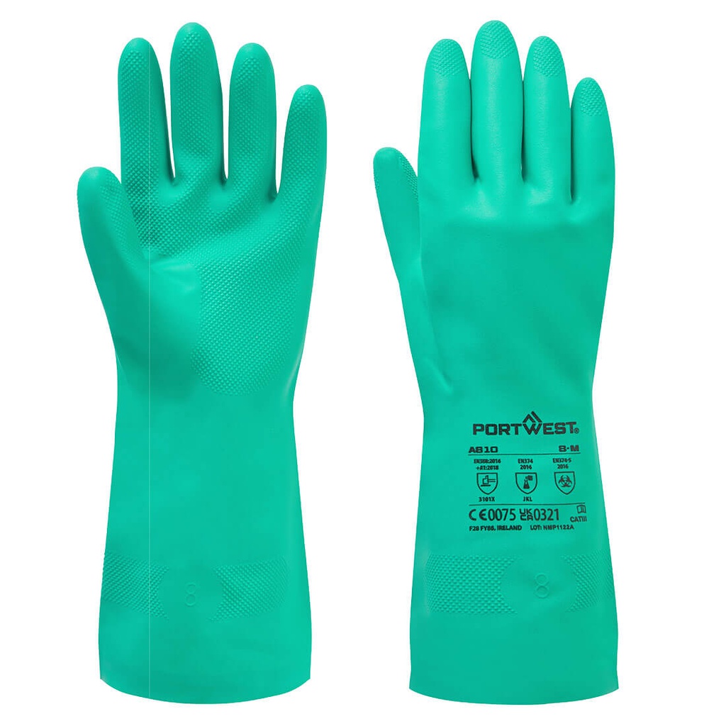 Portwest A810 Nitrosafe Chemical Gauntlet