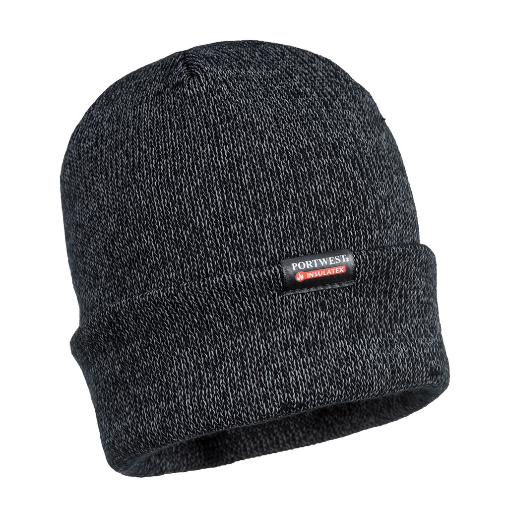 Portwest B026 Reflective Knit Beanie Insulatex Lined
