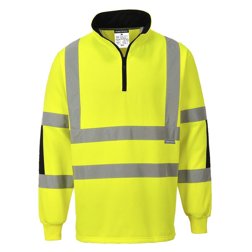 Portwest B308 Xenon Hi-Vis Rugby Shirt