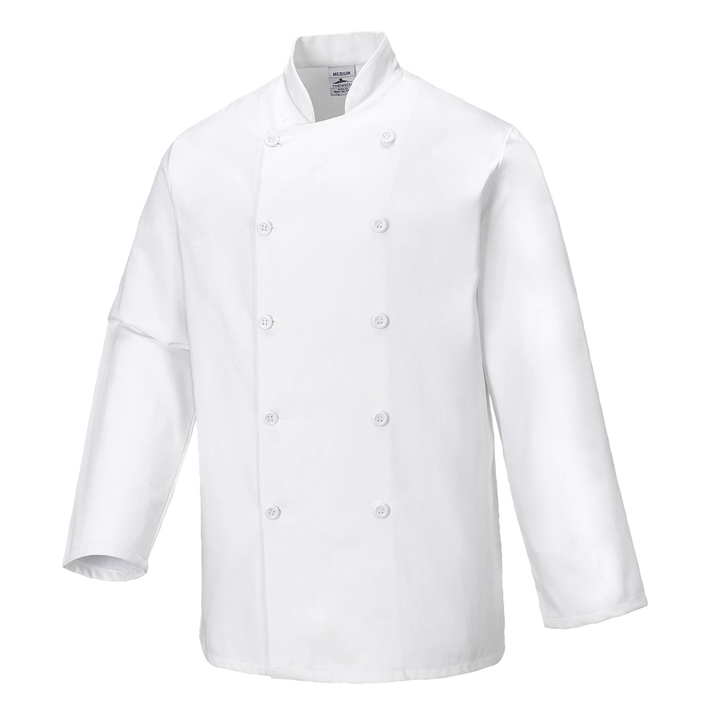 Portwest C836 Sussex Chefs Jacket L/S