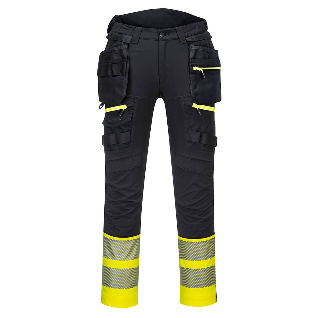 Portwest DX445 DX4 Hi-Vis Detachable Holster Pocket Class 1 Trousers