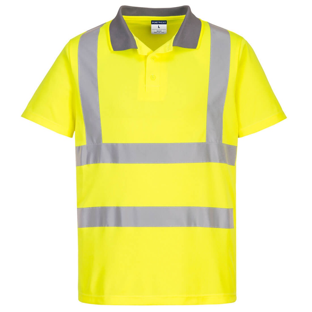 Portwest EC10 Eco Hi-Vis Polo Shirt S/S (6 Pack) 