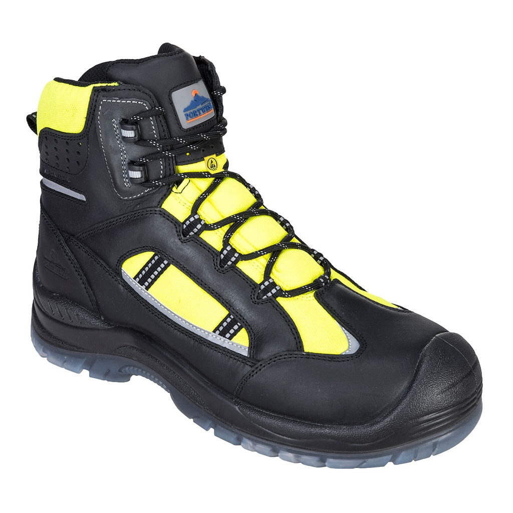 Portwest FC59 Portwest Compositelite Retroglo Hi-Vis Boot S3 WR ESD