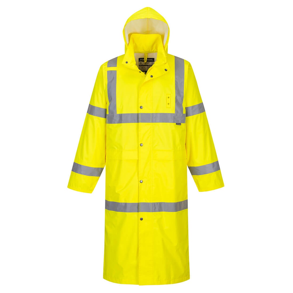 Portwest H445 Hi-Vis Rain Coat 122cm 