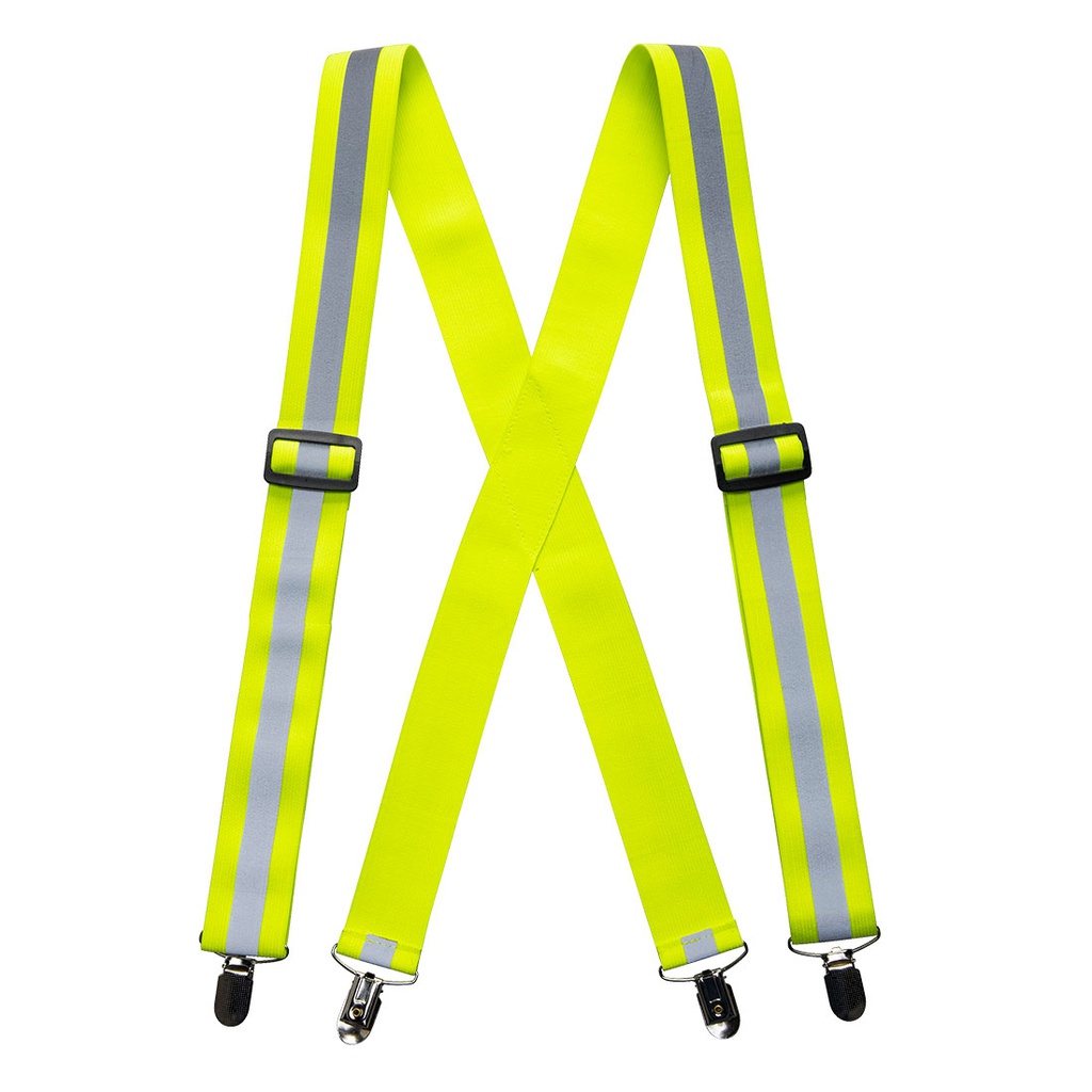 Portwest HV56 Hi-Vis Trousers Braces