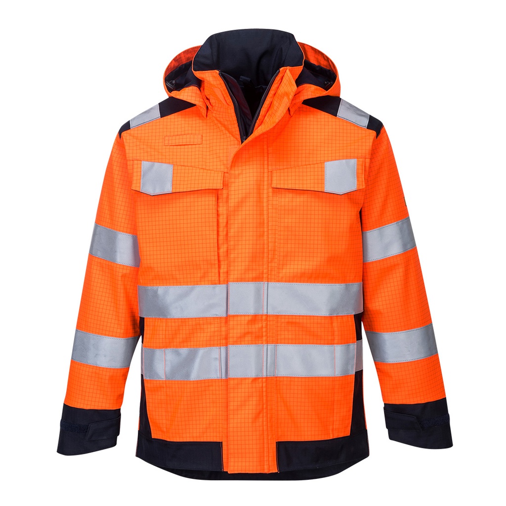Portwest MV70 Modaflame Rain Multi Norm Arc Jacket