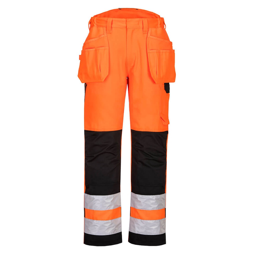 Portwest PW242 PW2 Hi-Vis Holster Pocket Trousers
