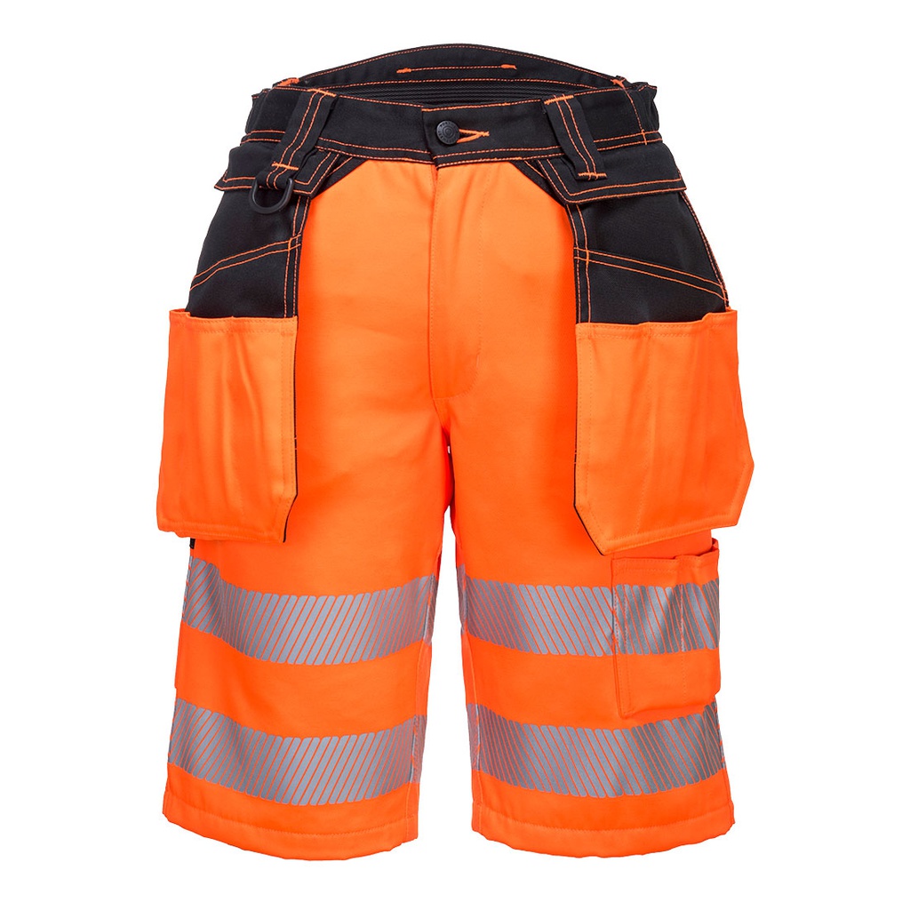 Portwest PW343 PW3 Hi-Vis Holster Pocket Shorts