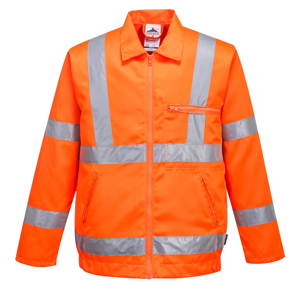 Portwest RT40 Hi-Vis Polycotton Bomber Jacket 