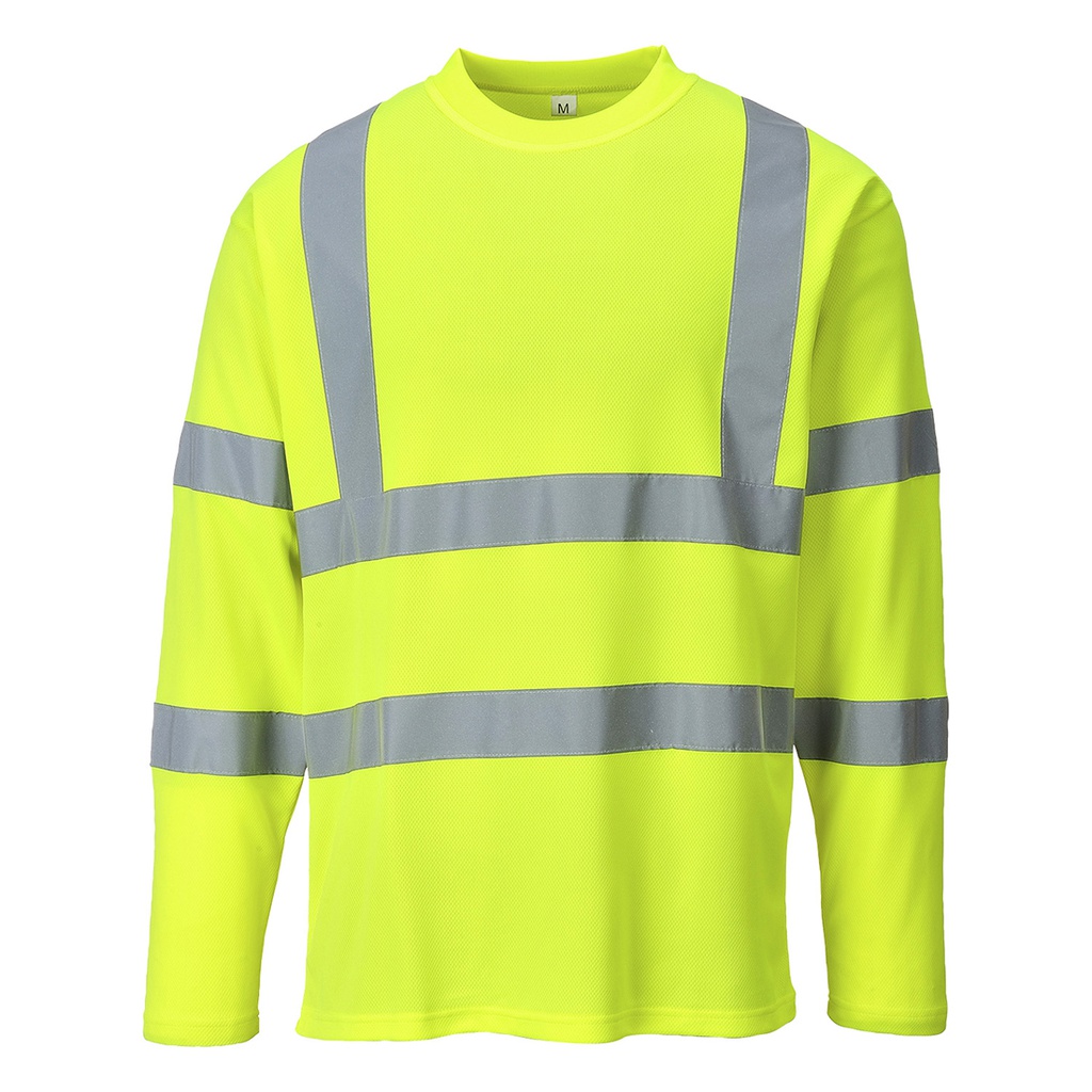 Portwest S278 Hi-Vis Cotton Comfort T-Shirt L/S 