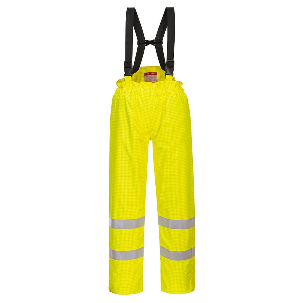 Portwest S781 Bizflame Rain Lined Hi-Vis Antistatic FR Trousers