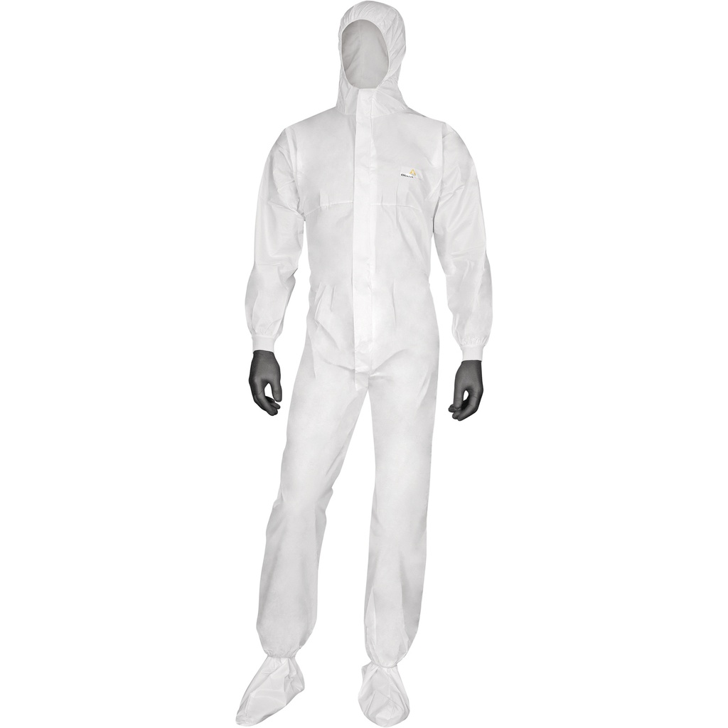 DT117 DELTATEK 5000 DISPOSABLE OVERALLS WITH HOOD - 5B TYPE - 6B TYPE 