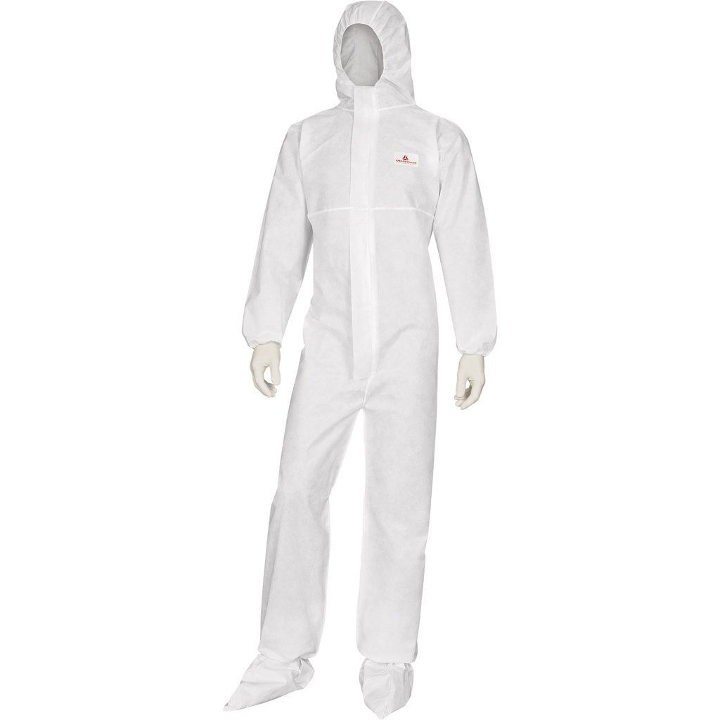 DT223 DELTATEK 6000 DISPOSABLE OVERALLS WITH HOOD - 5 TYPE - 6 TYPE - FLAME RETARDANT 