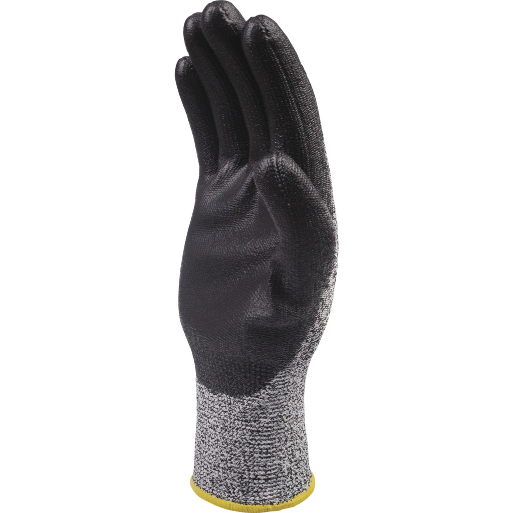VENICUT44 KNITTED ECONOCUT GLOVE - PU COATING PALM - GAUGE 13 - x3 PAIRS 