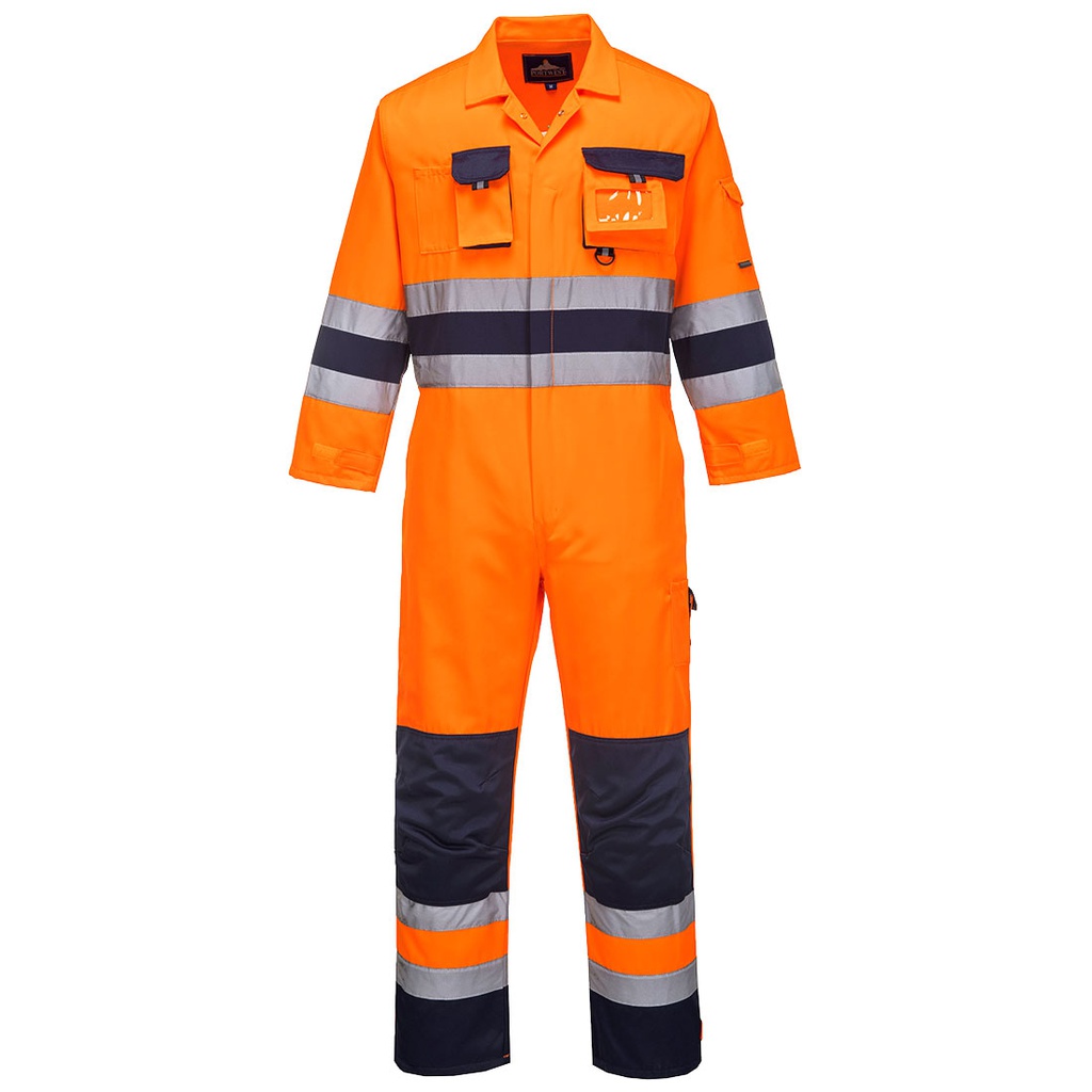 Portwest TX55 Nantes Hi-Vis Contrast Work Coverall
