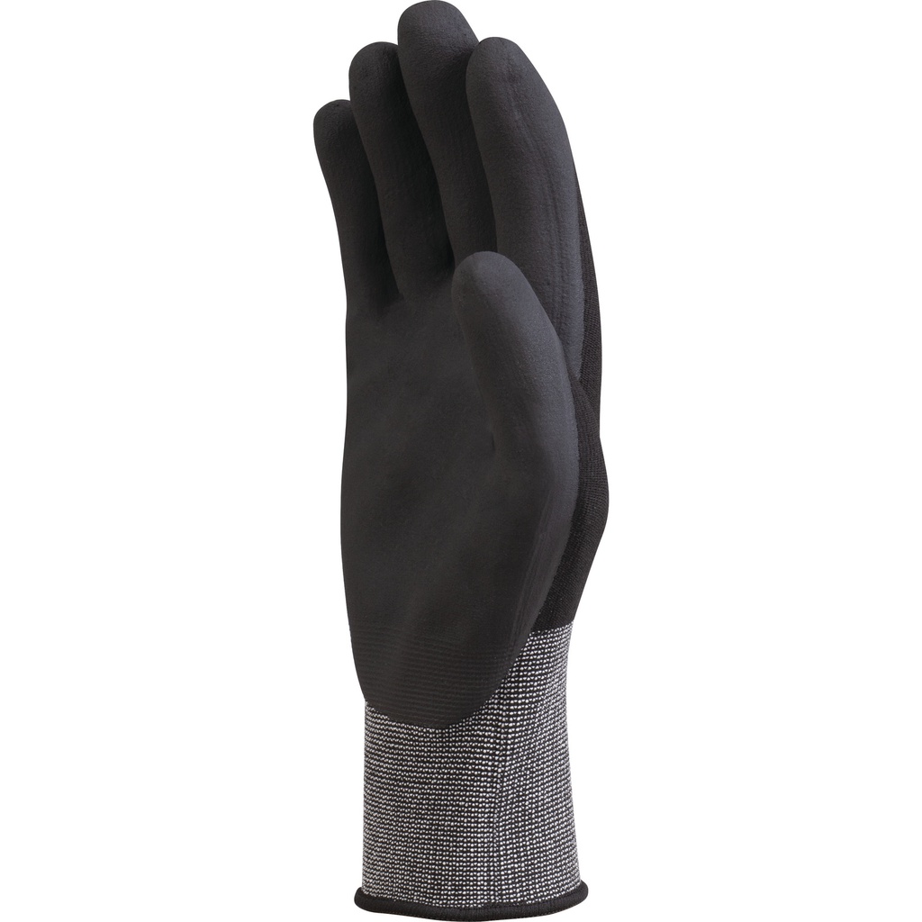 VE723NO POLYESTER/SPANDEX KNITTED GLOVE - NITRILE FOAM PALM 