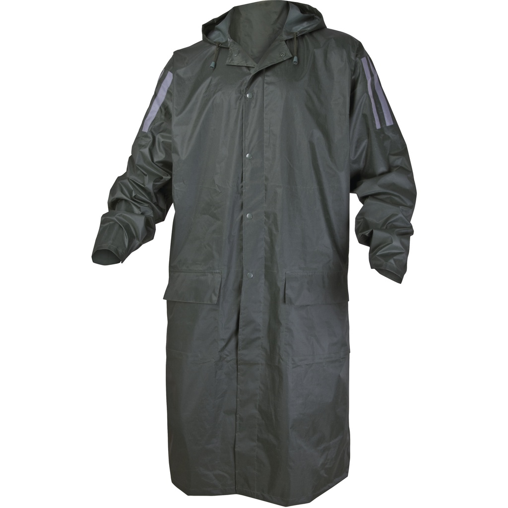 MA400 PVC-COATED POLYESTER RAINCOAT 