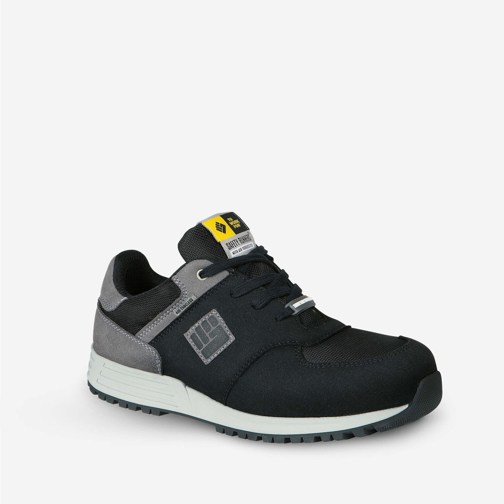 TOWORKFOR Urban Black/Grey/White, lace low, ESD, S3