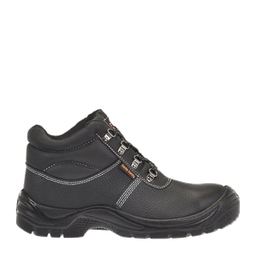 Walkmate Oslo Black, half-height lace, S3