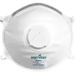[P304WHR] Portwest P304 FFP3 Valved Dolomite Light Cup Respirator (Pk10)