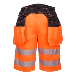 Portwest PW343 PW3 Hi-Vis Holster Pocket Shorts
