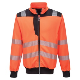 Portwest PW370 PW3 Hi-Vis Zip Sweatshirt
