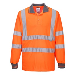 Portwest S277 Hi-Vis Polo Shirt L/S 