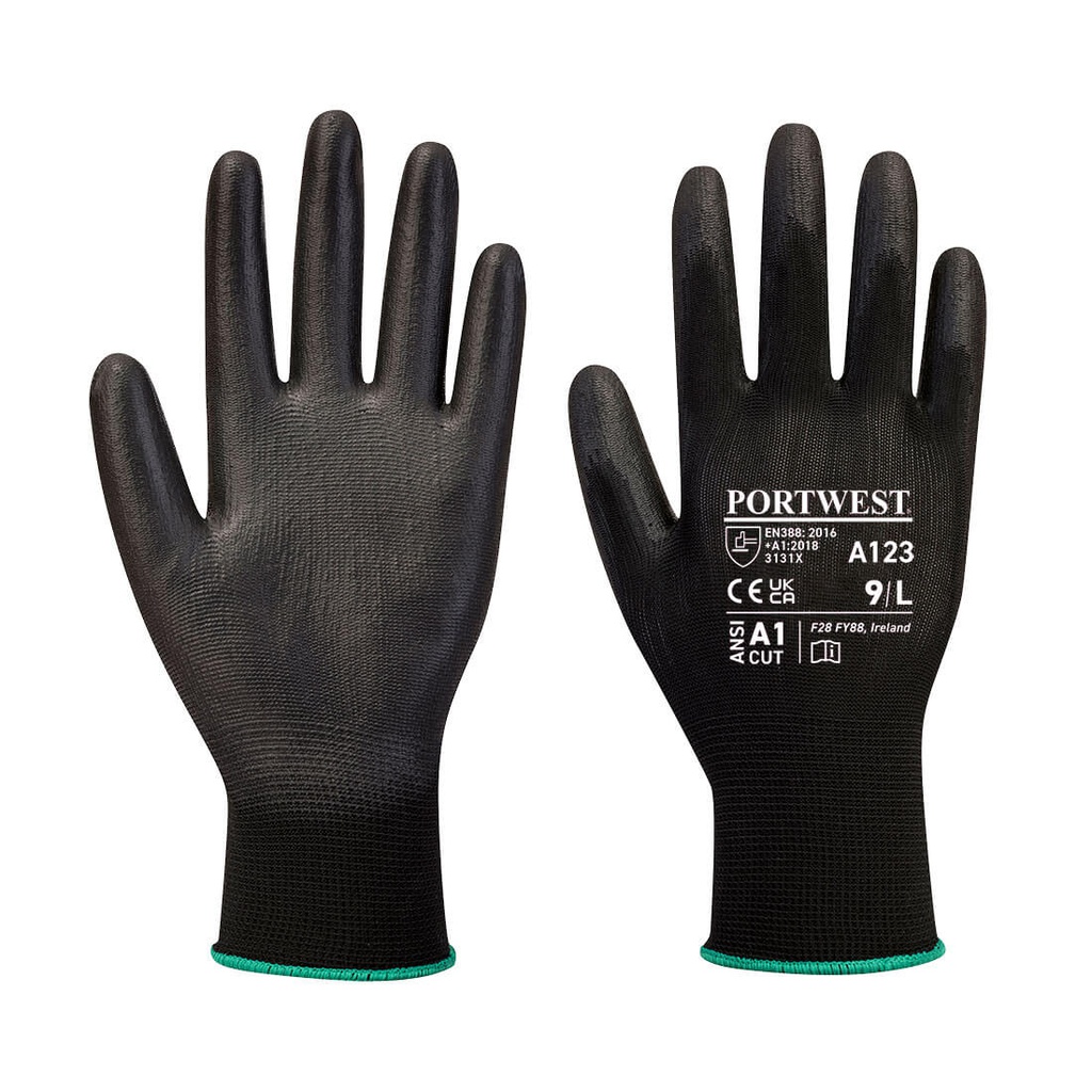 Portwest A123 PU Palm Glove Latex Free - Full Carton (144)