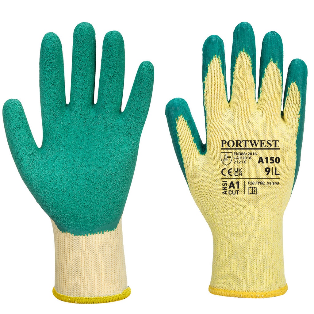 Portwest A150 Classic Grip Glove - Latex