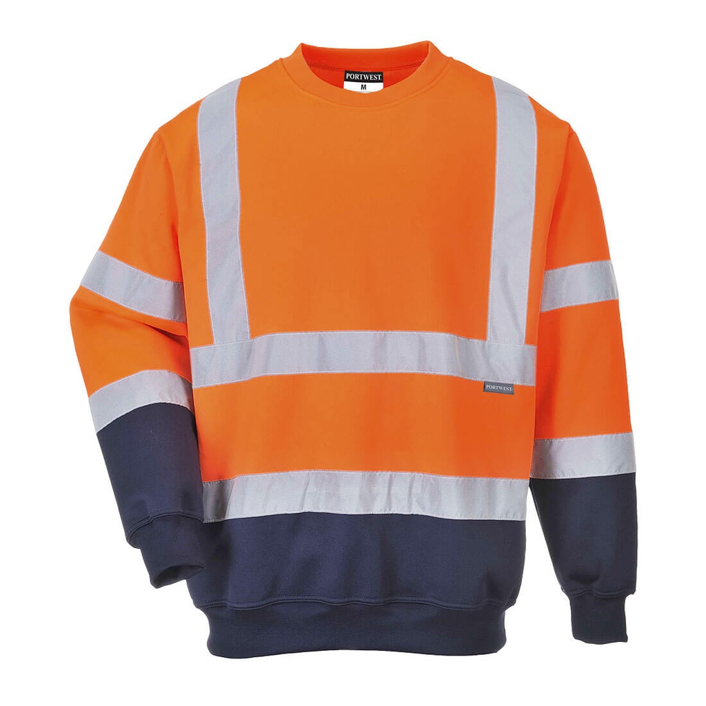 Portwest B306 Hi-Vis Contrast Sweatshirt