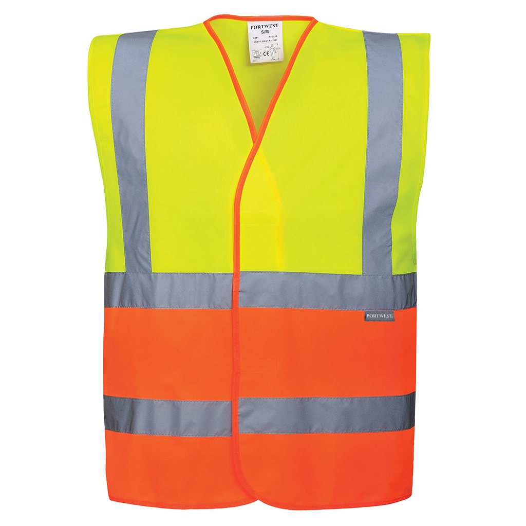Portwest C481 Hi-Vis Band and Brace Contrast Vest 
