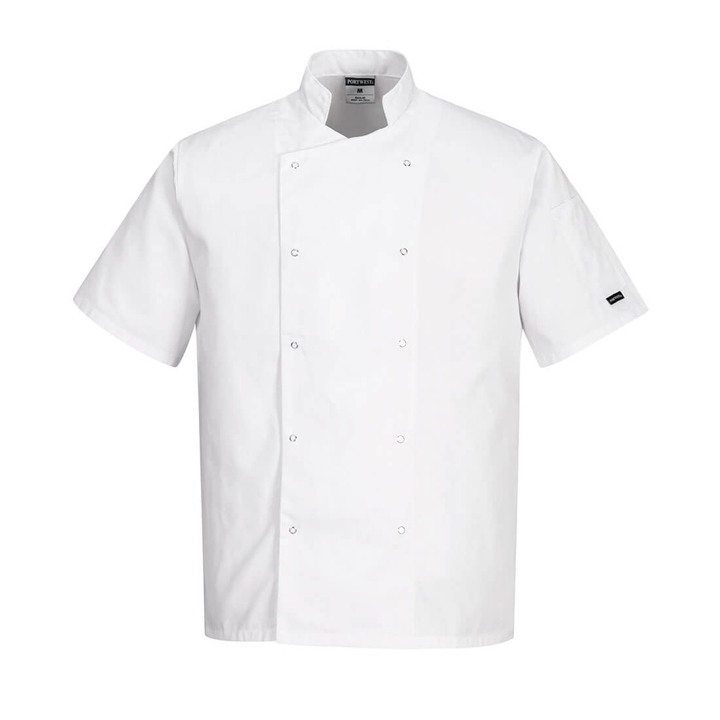 Portwest C733 Cumbria Chefs Jacket S/S
