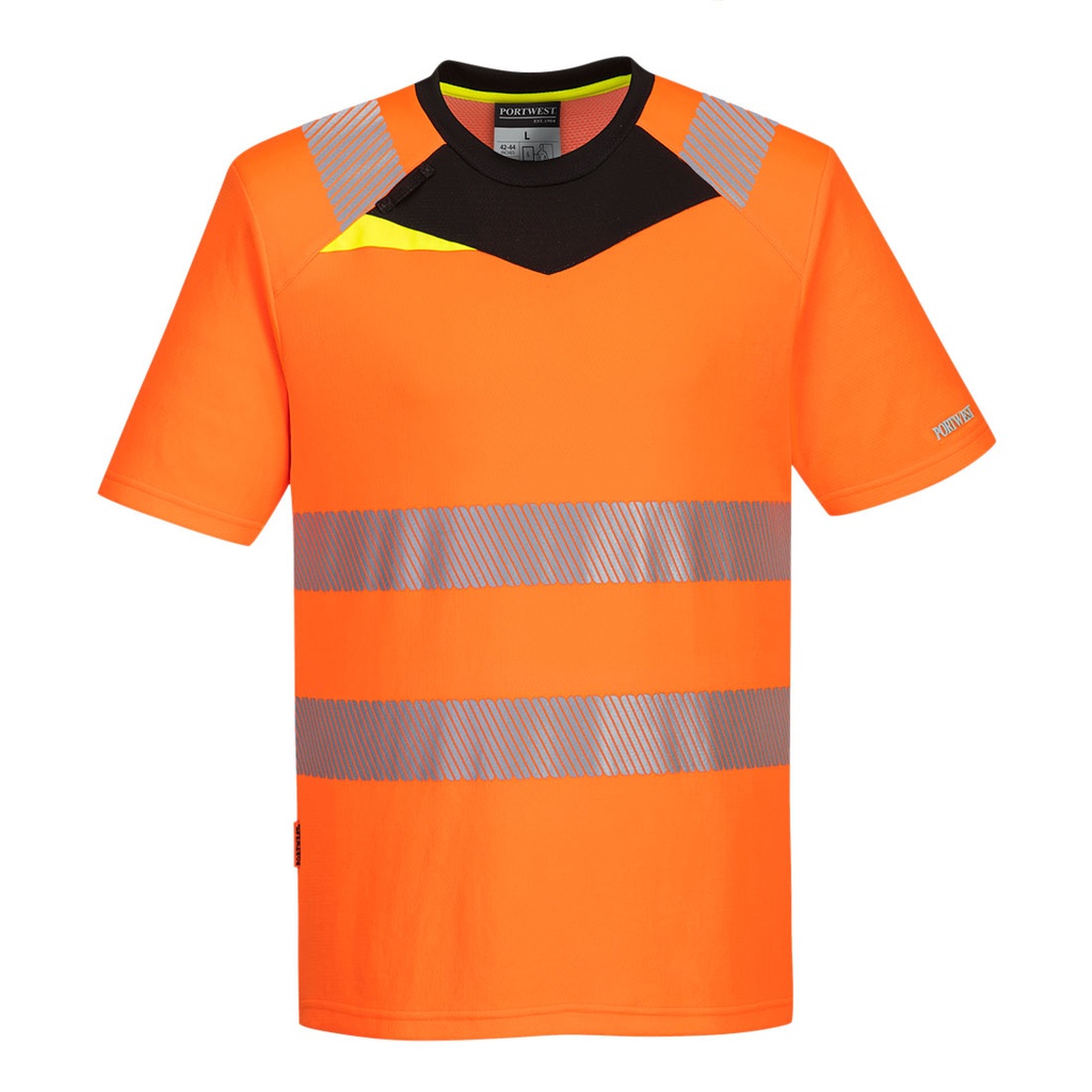 Portwest DX413 DX4 Hi-Vis T-Shirt S/S 