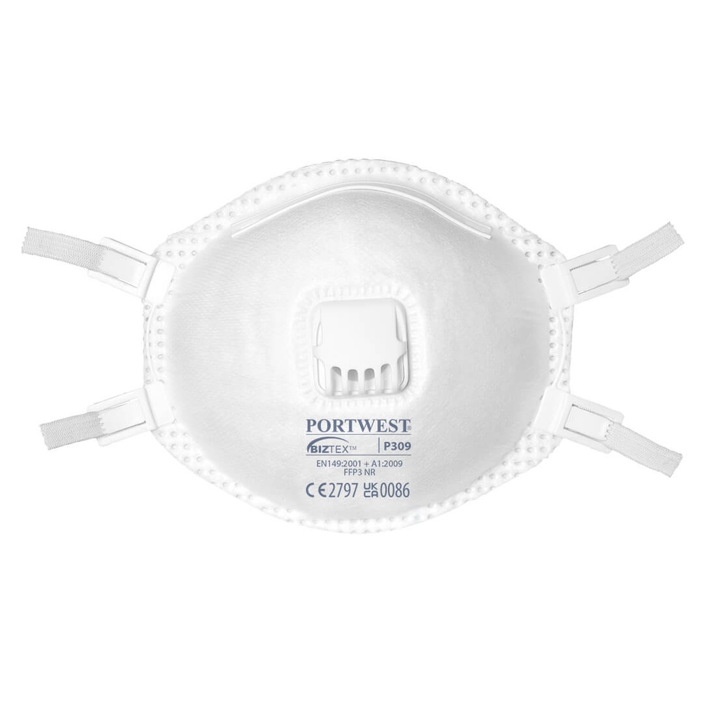 Portwest P309 FFP3 Valved Respirator - Blister Pack (Pk2)