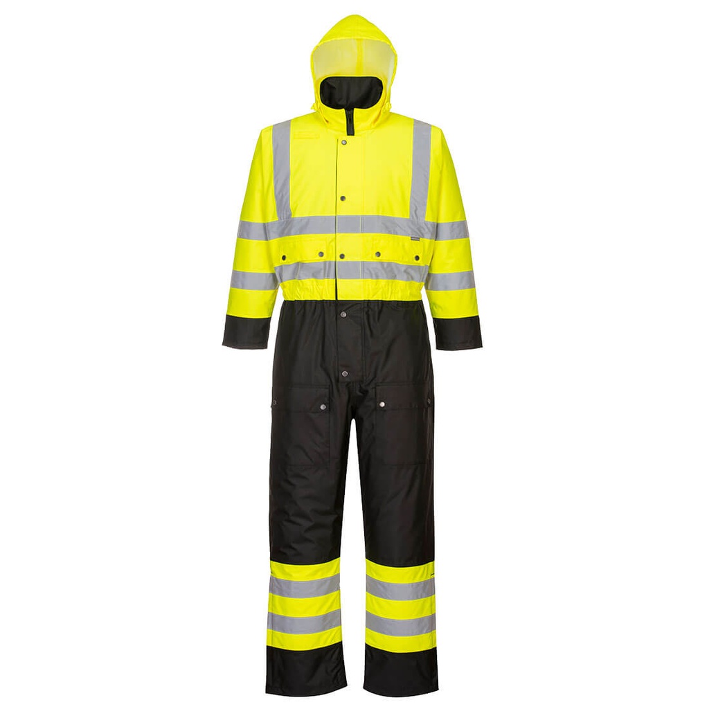 Portwest S485 Hi-Vis Contrast Winter Coverall