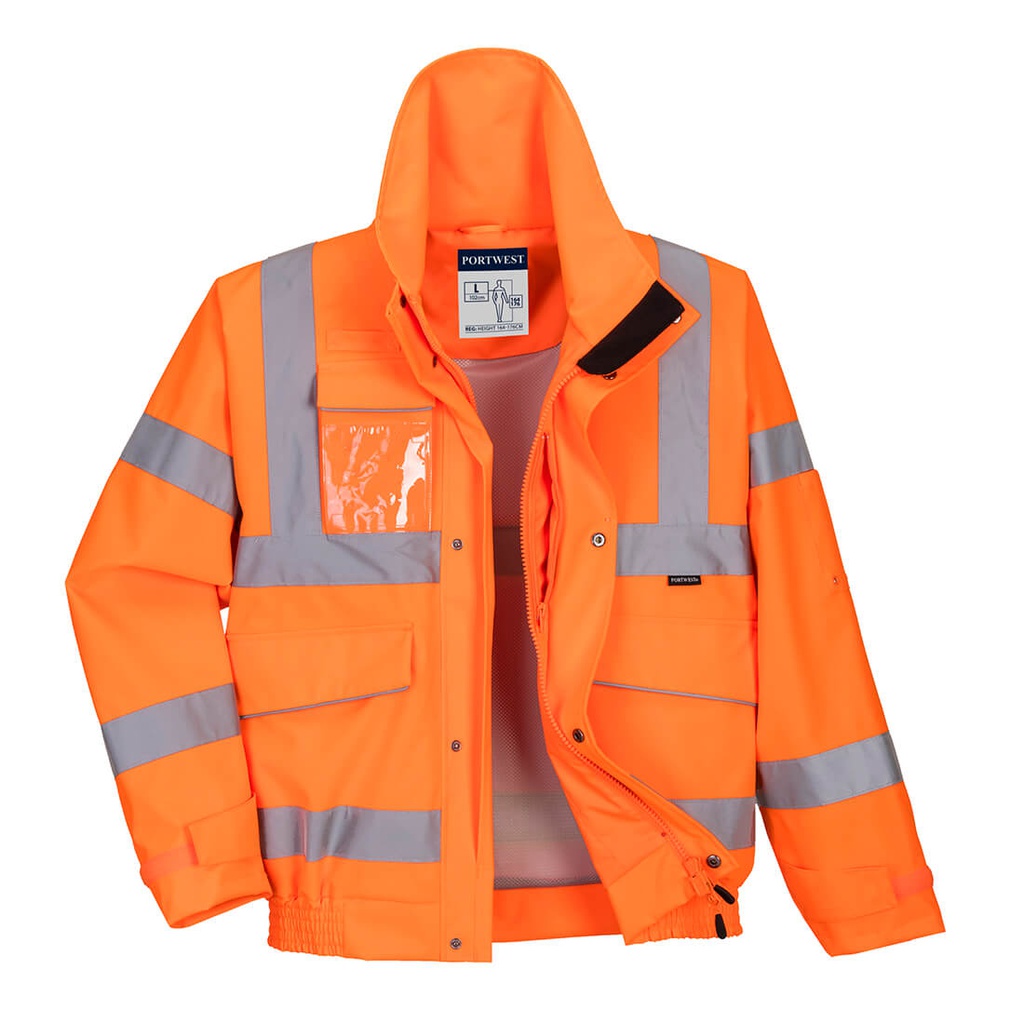 Portwest S591 Hi-Vis Extreme Rain Bomber Jacket 