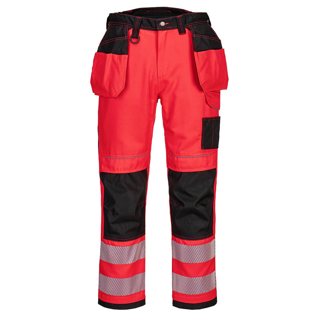 Portwest T501 PW3 Hi-Vis Holster Pocket Work Trousers