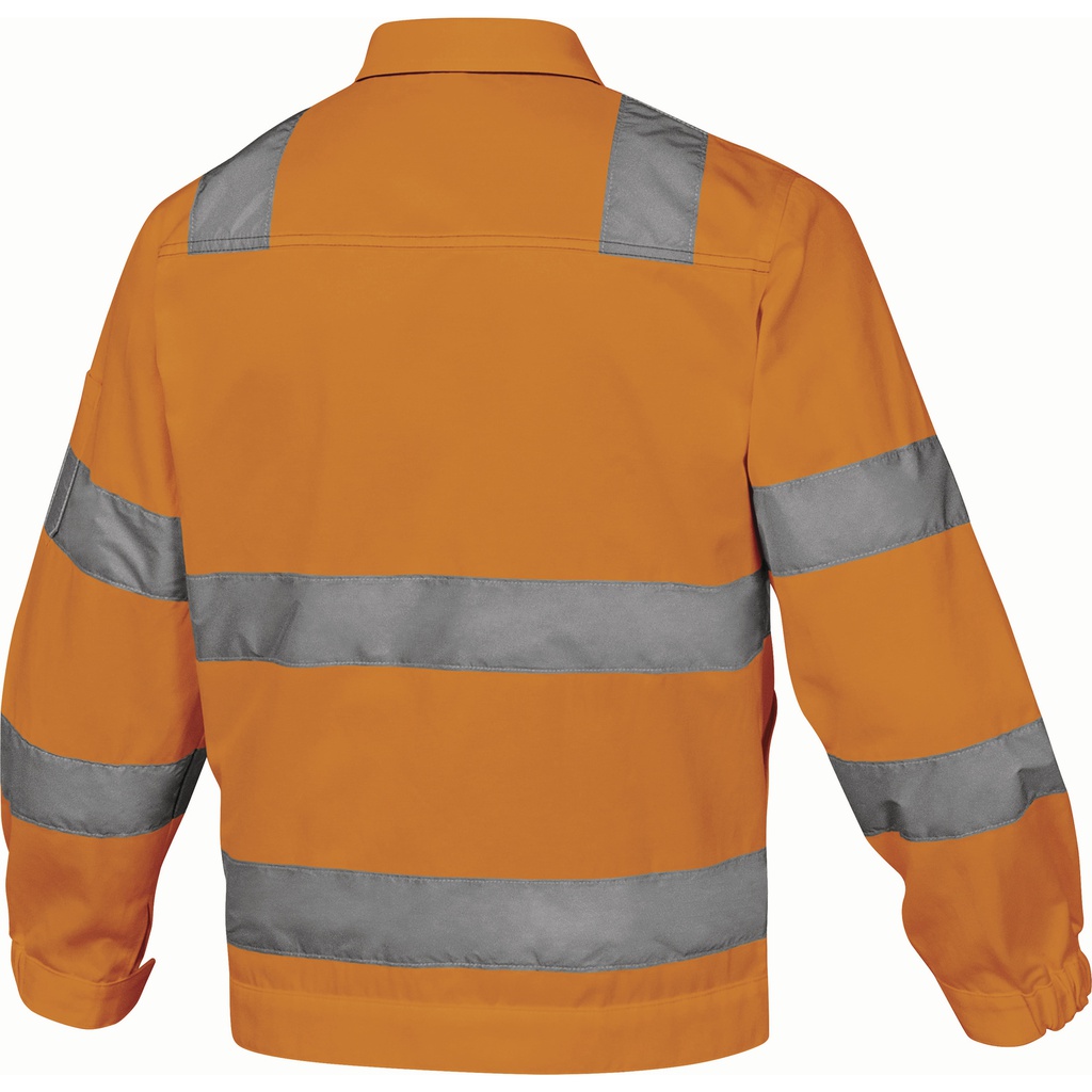 M2VHV MACH2 HIGH VISIBILITY WORKING JACKET IN COTTON / POLYESTER 