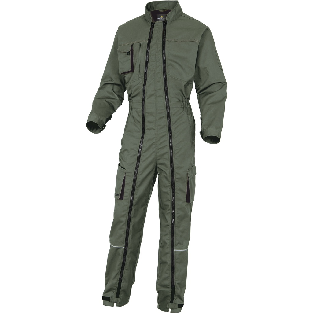 M2CZ2 MACH2 WORKING OVERALL IN POLYESTER/COTTON - DOUBLE ZIP 