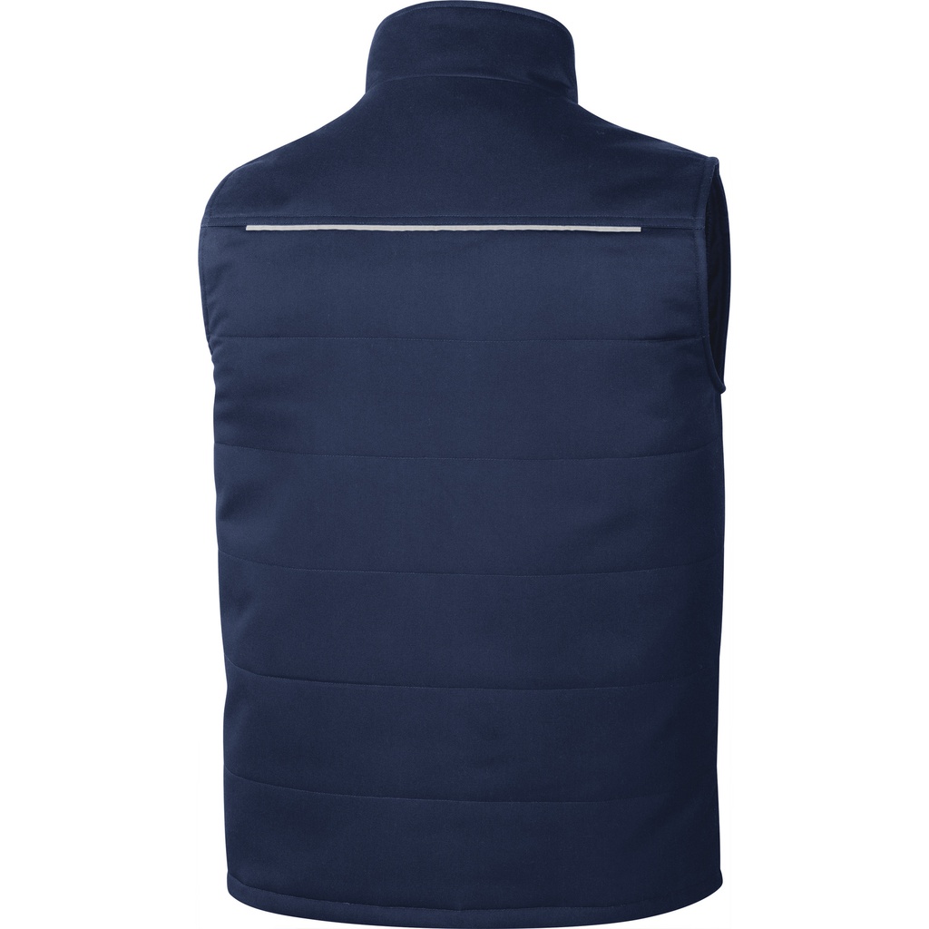 STOCKTON3 MULTIPOCKETS MACH BODYWARMER IN POLYESTER / COTTON 