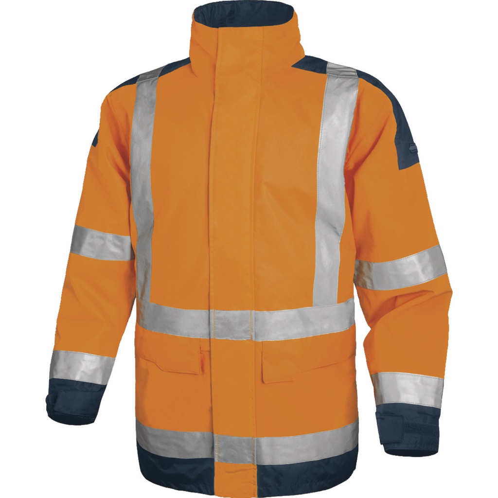EASYVIEW PU-COATING POLYESTER HIGH VISIBILITY PARKA 