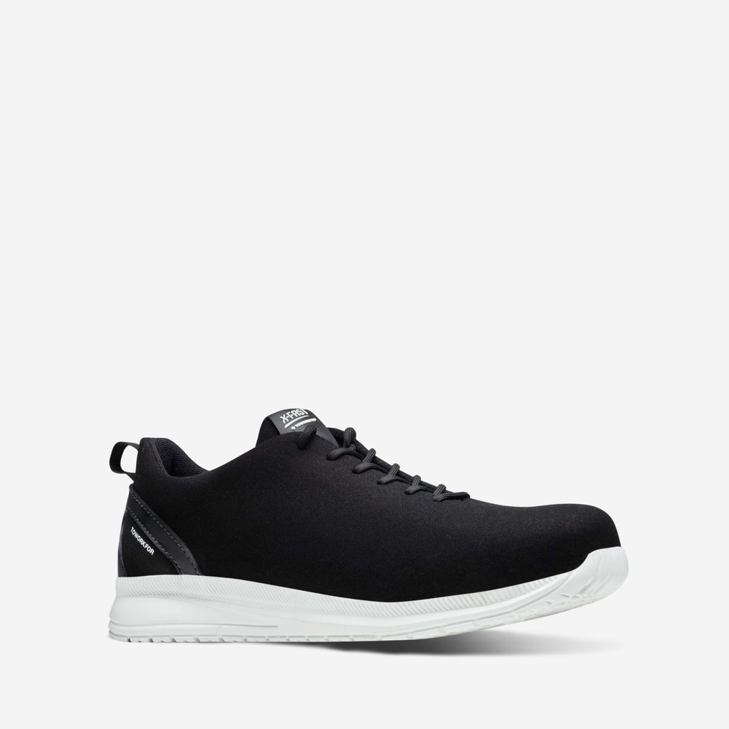 TOWORKFOR X-O2 Black/White, lace-up low, S3