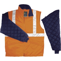 FREEWAY HV HIGH VISIBILITY JACKET WITH REMOVABLE SLEEVES 