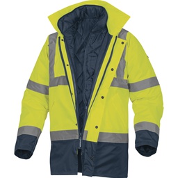 RUNWAY HV PU COATED OXFORD POLYESTER 3 in 1 PARKA 