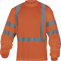 RUDDER HV TEE-SHIRT LONG SLEEVED - 75 % POLYESTER 25 % COTTON 200 g/m² 