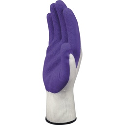 DPVV733 KNITTED POLYESTER GLOVE - LATEX FOAM COATING PALM 