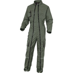 M2CZ2 MACH2 WORKING OVERALL IN POLYESTER/COTTON - DOUBLE ZIP 