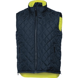 FIDJI HV WARM HIGH VISIBILITY REVERSIBLE POLYESTER OXFORD PU COATING VEST 